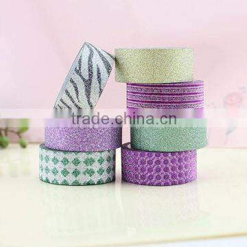 XG-10022 Custom Printed DIY Glitter Tape Glitter Washy Tape Quality Choice photo-3
