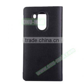 2016 New Products Leather Flip Case for Huawei Mate 8, Phone Cover Case With Call Display ID photo-3