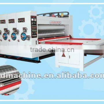 [RD-BW1500-2600-3] Automatic high speed 3 color corrugated carton printer die cutting machine