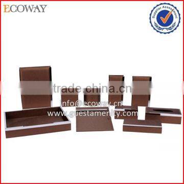 OEM Wholesale Newest Hot Sale Cheap Hotel Leather Service Guide