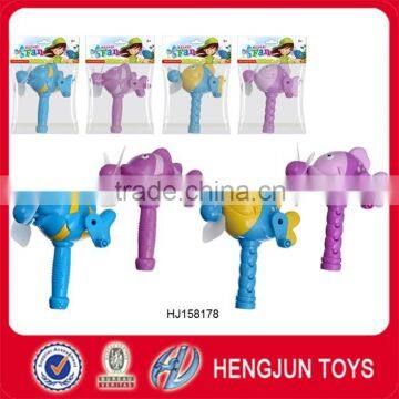 wholesale cheap cartoon plastic fish hand fans toys