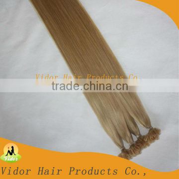 Factory Wholesale 100% Real Human U tip Hair Extension