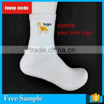Custom Your Own Embroidery Logo All Styles Socks photo-2