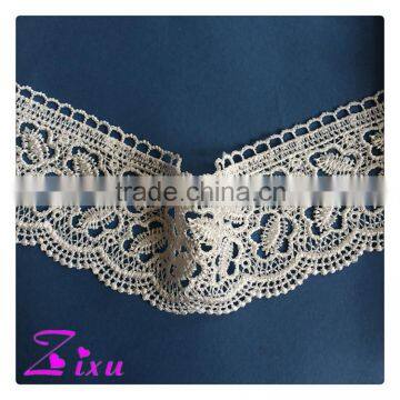 Polyester/ Material and Home Textile / OEM / Garment / Shoes flower pattern lace trim