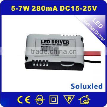 LED Driver power supply 7W with pc cover