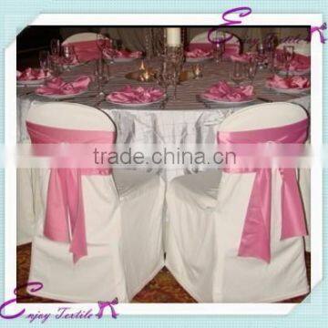 YHS#201 satin polyester banquet wedding wholesale chair cover sash