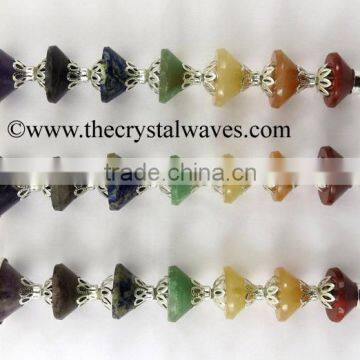 7 Chakra Conical Pyramid Healing Stick