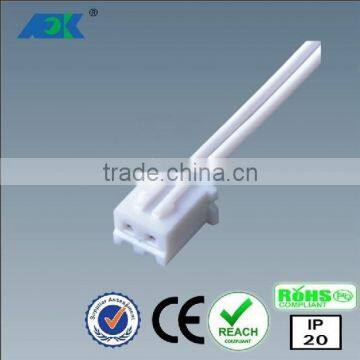 2 POLE LED JST Lighting mini male plug for furnitures led lighting with parallel and serial circuits