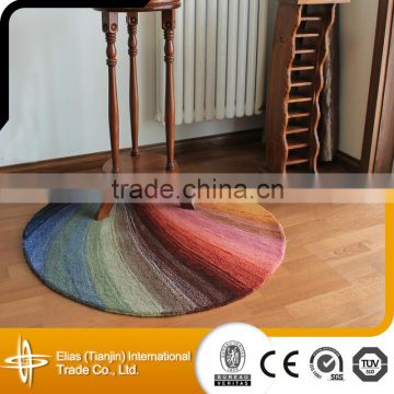 home decorative polyester hand tufted carpet supplier