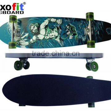 MAXOfit Longboard "No7", 112 cm, 9 layers canadian maple