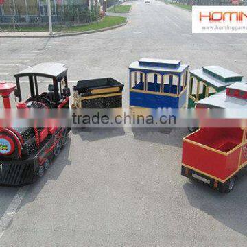 Hot sales Shopping Mall Electric Mini Trackless train/Carnival outdoor kids train electric thomas mini trackless train