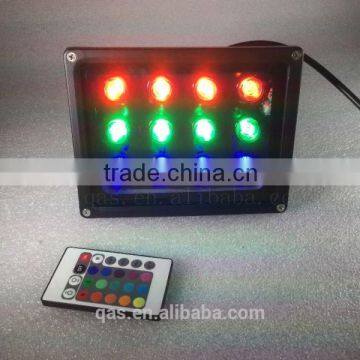 24*1w Led Floodlight White RGB IR RF DMX512 ce Rohs 3 Years Warranty photo-3