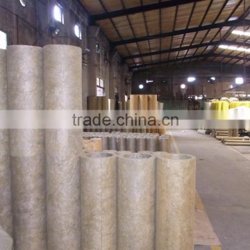 Preformed Mineral Wool Pipe Section for thermal insulation