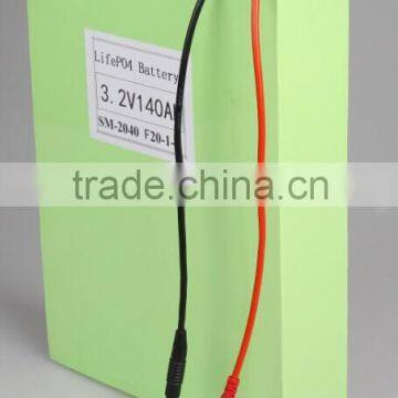 3.2V 140Ah LiFePO4 solar battery