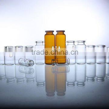 Low borosilicate USP Type I tubular glass vial