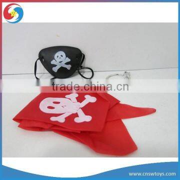 JR4601248 Party Toy Pirate Three Piece Suit Mask Pirate Makeup