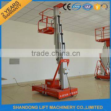 Personal man lifts Single telescopic platform