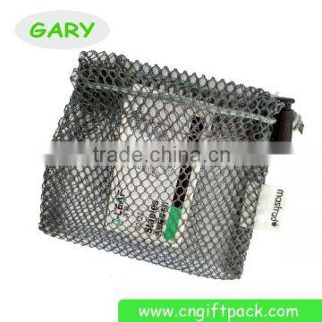 Grey Polyester Drawstring Mesh Bag Small Mesh Bag Quality Choice photo-2