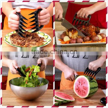 Hamburger press with wooden handle food grade single hamburger press