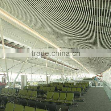 Modern Round Pipes Aluminum Slat Linear Suspended Ceiling System photo-5