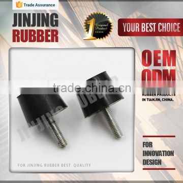 Non-standard custom shock absorption rubber feet with screw