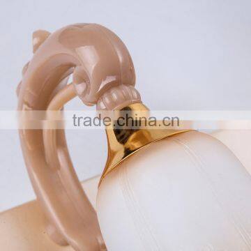 Euorepe Style Glass Modern Wall Lamps 220V 3 Heads Decorative Wall Lamps