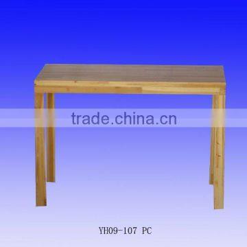 wooden table