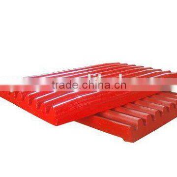 High manganese crusher spare part-jaw plate