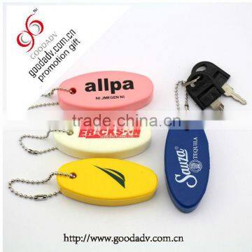 Customized food shaped PU keychain/Floating PU Keychain