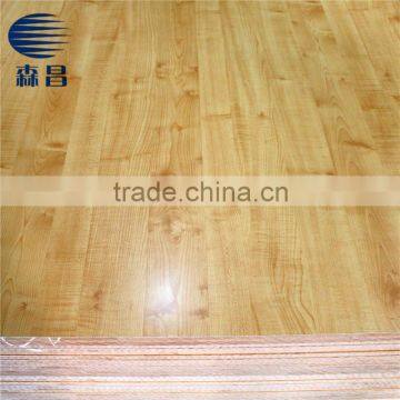 Melamine coated mdf/Melamine particle board /4*8*20mm