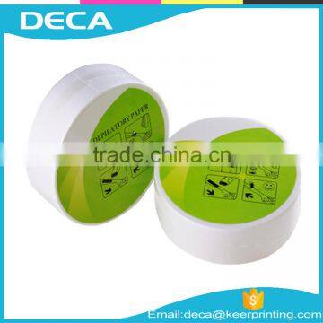 Premium quality disposable waxing strips nonwoven wax hair removal cold waxing strips waxing strips rolls