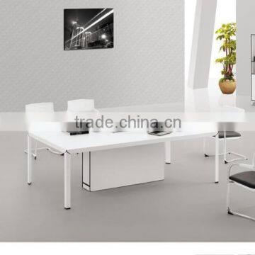 Small White Interview Table Conference Room Furniture (FOH-2412B)