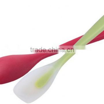 silicone wrapped plastic hard spatula