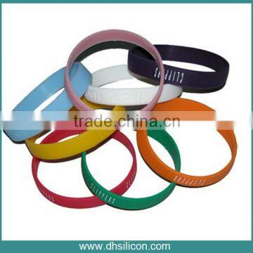 Permanent using silicone bracelet ring