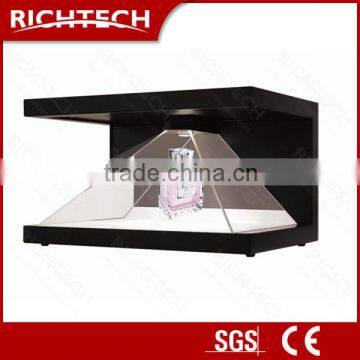 Different version high quality acrylic glass display 3d hologram box