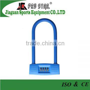 Hard Steel Bicycle Accessories Combination U Lock