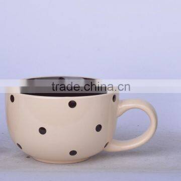 Produce Wholesale Large Ceramic Soup Mug