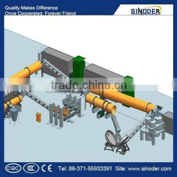 manure fertilizer pellet machine /Compound Fertilizer Production Line Machinery fertilizer production line