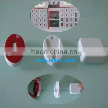 Anti-theft pull box / cable retractor / recoiler / security tether