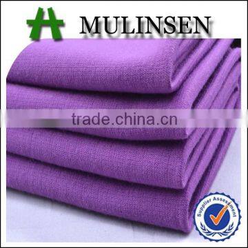 Mulinsen textile 2015 hotsale knitting dyed rama fabric for kid wear china