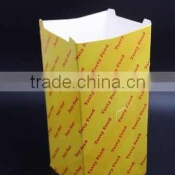 Packing box disposable food grade paper middle chip box