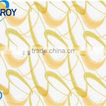 PVC film of ceiling / Gypsum Ceiling Tiles / PVC FACE BONORY 120#