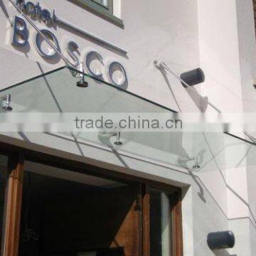 Outdoor Glass Awning Canopy YG-C42