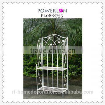 Wrought Iron Decorative Shoe Shelf