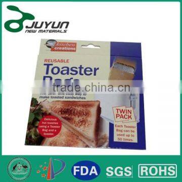 No-stick Reusable Toaster Bag Reusable toaster bag PTFE toaster bags