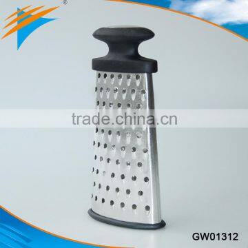 2015 New Easy Use Stainless Steel Plastic Handle Kitchen Vegetable Grater