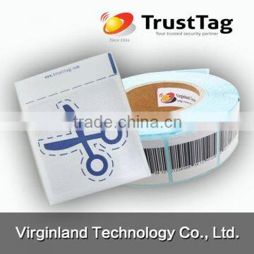 82MHz Rf Fabric Security Label /Fabric Anti-theft Label