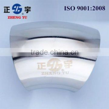 sanitary elbow mirror polished