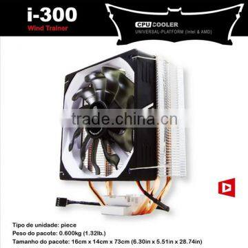 Wind Trainer i-300 heatpipes and case fan cooler for cpu