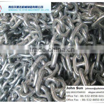 High Quality Hot Dip Galvanized Stud Link Anchor Chain for Ship photo-5